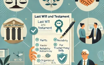 5 Factors to Consider When Choosing an Executor for Your Will