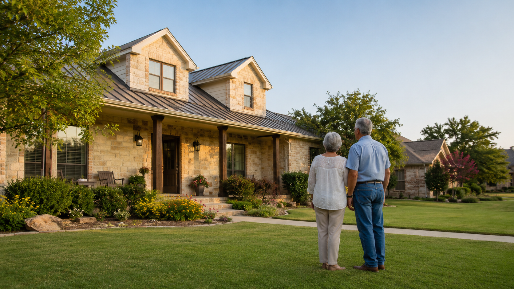 Texas couple outside their homestead considering estate-planning issues beyond creditor protection